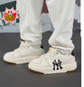 MLB官方男女情侶韓系厚底休閑鞋百搭通勤學(xué)長(cháng)鞋明星同款春夏SXCA1 紐約洋基隊/標準白色 (拍大半碼) 37.5 曬單實(shí)拍圖