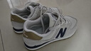NEW BALANCE休閑鞋男鞋女鞋復古舒適透氣百搭輕便運動(dòng)鞋574系列ML574LGI 42.5 曬單實(shí)拍圖