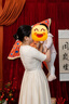德瑪納【清冷智感】春季都市簡(jiǎn)約風(fēng)不規則設計感拼接收腰短袖女式連衣裙 曬單實(shí)拍圖