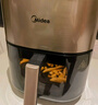 美的（Midea）小炎烤空氣炸鍋上下雙熱源 可視大視窗免翻面 家用多功能智能觸屏 6L實(shí)用大容量 金屬內腔 KZC6054 曬單實(shí)拍圖