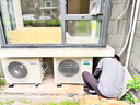 富士通空調KM系列 3匹2級能效26-40㎡適用 智能變頻省電空調健康舒適風(fēng)掛機ASQG24KMCA (KFR-72GW/Bpkma) 曬單實(shí)拍圖