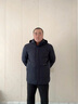 花花公子（PLAYBOY）棉衣男外套2025冬季羽加絨棉服加厚保暖新款中老年爸爸抗寒棉襖男 藏青色 2XL 建議【135斤-155斤】 曬單實(shí)拍圖