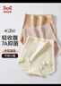 貓人【高腰收腹提臀褲】女士?jì)妊澟疅o(wú)痕高彈大碼胖mm收小肚子三角褲 曬單實(shí)拍圖