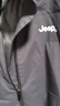 吉普（JEEP）夾克男秋冬季休閑連帽外套男士潮流寬松沖鋒衣服男裝 灰色 2XL 曬單實(shí)拍圖
