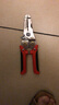 德力西電氣（DELIXI ELECTRIC）剝線(xiàn)鉗不銹鋼電工專(zhuān)用多功能剪線(xiàn)鉗電纜壓線(xiàn)鉗撥線(xiàn)鉗剪刀7寸 曬單實(shí)拍圖