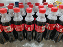 可口可樂(lè )（Coca-Cola） 可樂(lè )雪碧芬達可選汽水碳酸飲料500ml瓶整箱裝 含糖可樂(lè ) 500ml*24瓶送5包薯條 曬單實(shí)拍圖