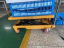 滬工升降平臺車(chē)手動(dòng)液壓升降機移動(dòng)式工作臺小型剪叉式升高手推車(chē)150公斤0.72米 【臺面700*450】 曬單實(shí)拍圖