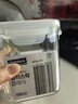 Glasslock保鮮盒正方形耐熱玻璃大容量飯盒冰箱密封盒耐冷凍冰箱密封便當盒 柱形900ml 曬單實(shí)拍圖