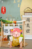 G.duck小黃鴨周歲女寶寶禮服春中國風(fēng)唐裝紅色嬰兒旗袍衣服夏女童公主裙 黃色 均碼 90 曬單實(shí)拍圖