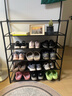木雙福鞋架門(mén)口多層家用鞋帽一體鞋柜出租屋置物架宿舍收納柜 曬單實(shí)拍圖