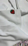 李寧短袖T恤女冰淇淋LOGO水果刺繡圓領(lǐng)上衣AHSU744 曬單實(shí)拍圖