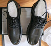 【95成新】京東京造男士皮鞋系帶光面德比鞋頭層牛皮正裝鞋休閑婚鞋面試鞋 黑色 43 曬單實(shí)拍圖