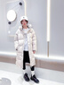 巴布豆（BOBDOG）95絨兒童羽絨服2025冬季男女中長(cháng)款保暖A類(lèi)三防抗菌面料連帽外套 卡其色 240g+充絨 【抗寒-20°C】 150  【約身高130-140cm 體重72斤】 曬單實(shí)拍圖