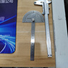 SYNTEK角度尺高精度量角器工業(yè)角尺活動(dòng)不銹鋼多功能木工尺子90*150mm 曬單實(shí)拍圖