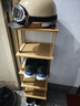 全品屋楠竹鞋架簡(jiǎn)易門(mén)口入戶(hù)柜多層家用宿舍小置物架子收納多功能儲物盒 曬單實(shí)拍圖