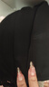 VIILAISH黑透膚加厚加絨打底褲女秋冬外穿假透肉連褲襪外穿光腿一體襪褲 黑透踩腳 290克加厚加絨 曬單實(shí)拍圖