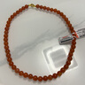 可玉可求保價(jià)11.11南紅瑪瑙項鏈 滿(mǎn)肉滿(mǎn)紅圓珠項鏈 寓意鴻運高照 好運連連 約8毫米 E0115z 曬單實(shí)拍圖