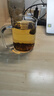富光高硼硅玻璃杯花茶杯子單層果汁杯牛奶杯帶把帶刻度水杯男女 曬單實拍圖