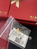 周六福黃金耳釘女足金999花卉耳飾耳針節(jié)日禮物 計價 2.23g 曬單實拍圖