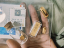 領(lǐng)豐金（LING FENG GOLD）足金9999黃金投資金條周年慶投資理財金條刻字定制節日送人禮物 20g 曬單實(shí)拍圖