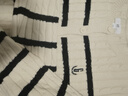 GAP女裝2025春季新款刺繡logo條紋絞花圓領(lǐng)針織衫常規(guī)毛衣729084 黑白條紋 L (170/88A) 亞洲尺碼 曬單實(shí)拍圖
