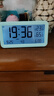 碼仕鬧鐘學(xué)生溫濕度計大屏充電電子智能夜光兒童起床專(zhuān)用神器LCD床頭鐘開(kāi)學(xué)必備Q198藍開(kāi)學(xué)季 曬單實(shí)拍圖