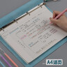 米礫思維導圖筆記本A4大號活頁(yè)軟皮網(wǎng)格康奈爾本子大學(xué)生考研復習專(zhuān)用上翻線(xiàn)圈本開(kāi)學(xué)季禮物必備用品 曬單實(shí)拍圖