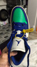 Jordan男子籃球鞋喬丹AJ1 JORDAN 1 運動鞋553558-147白 43 曬單實拍圖