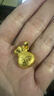 周生生錦鯉鯉魚(yú)福字錢(qián)袋黃金吊墜 生生有禮男女款足金掛墜 73537P計價(jià) 4.35克(含工費100元) 曬單實(shí)拍圖