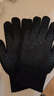 李寧騎行手套冬季男女士保暖棉毛線(xiàn)針織加絨黑手套觸屏防寒電動(dòng)車(chē) 曬單實(shí)拍圖