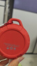 朗琴（ROYQUEEN） T350藍牙音箱無線迷你小音響便攜式小型戶外運動跑步防水可插卡音樂播放器大音量高音質隨身聽 烈焰紅 官方標配 數(shù)據(jù)線+音頻線+掛鉤 曬單實拍圖