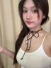 DAISY DREAM韓國fever博主同款?lèi)?ài)心吊墜項鏈女長(cháng)款毛衣鏈2025年新款爆款頸鏈 超長(cháng)愛(ài)心項鏈 曬單實(shí)拍圖