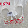 名創(chuàng  )優(yōu)品（MINISO）洞洞鞋男女夏季外穿涼鞋防滑厚底踩屎感包頭涼拖鞋 白色+海洋星星 曬單實(shí)拍圖