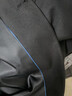 羅蒙（ROMON）西服套裝男士小西裝外套職業(yè)正裝修身休閑伴郎服 黑色3XL 曬單實(shí)拍圖