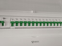 公牛（BULL）空氣開(kāi)關(guān) 2P漏電保護斷路器 雙進(jìn)雙出63A帶漏保LBE3-63E/63A-2P 曬單實(shí)拍圖