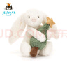 Jellycat害羞懷抱圣誕樹邦尼兔毛絨玩偶禮物公仔2025圣誕新品送禮生日禮物 乳白色 Small 曬單實(shí)拍圖