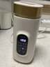 摩動(dòng)（modong）便攜式燒水杯電熱水壺0.65L電熱水杯316不銹鋼燒水壺煮茶旅行節日禮物MD-DSB01B 曬單實(shí)拍圖