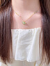 老鳳祥和田玉銀項鏈女時(shí)尚首飾吊墜生日禮物送女朋友紀念日老婆輕奢小眾 【馬】上來(lái)財項鏈 曬單實(shí)拍圖