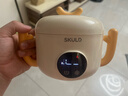 SKULD時(shí)蔻兒童輔食碗寶寶恒溫碗K5Plus保溫碗自帶巴氏消毒316L不銹鋼 曬單實(shí)拍圖
