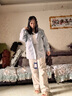 自由系工裝褲女秋季新款高腰傘兵褲寬松垂感抽繩運(yùn)動(dòng)防潑水登山?jīng)_鋒褲子 曬單實(shí)拍圖