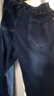 啄木鳥(niǎo)寬松牛仔褲女裝24春秋新款顯瘦休閑哈倫褲高腰九分褲蘿卜褲老爹褲 1162藍色 XL 建議120-130 曬單實(shí)拍圖