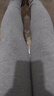 莫代爾A類(lèi)羊絨保暖褲男發(fā)熱內穿秋褲秋冬鵝絨薄絨襯褲加厚線(xiàn)褲打底毛褲 曬單實(shí)拍圖