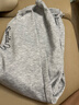 啄木鳥純棉運動褲女秋冬新款不起球高腰寬松休閑束腳百搭顯瘦衛(wèi)褲女 灰色【加絨加厚】 XL 建議110-125斤 曬單實拍圖