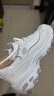 斯凱奇（Skechers）女鞋秋季厚底老爹鞋百搭熊貓鞋軟底舒適外穿休閑運動(dòng)鞋11959 曬單實(shí)拍圖