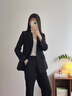匆蒙時(shí)尚西裝領(lǐng)女士西裝外套免燙垂感商務(wù)正裝面試求職氣質(zhì)修身小西裝 曬單實(shí)拍圖