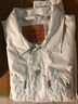 Levi's李維斯25年春季新款男士時(shí)尚休閑寬松工裝風(fēng)灰白色夾克外套 灰白色 A5782-0066 S 曬單實(shí)拍圖