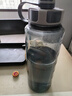 富光 大容量水杯子便攜防摔戶(hù)外男女學(xué)生運動(dòng)健身2000ML太空杯軍訓 灰色【3倍加厚】 1500ml 曬單實(shí)拍圖