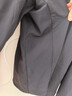 蕉下（beneunder）長(cháng)袖T恤男士衛衣氣絨服保暖打底衫圓領(lǐng)寬松舒適CL010漫暮黑XL 曬單實(shí)拍圖