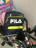 FILA斐樂(lè )配件兒童書(shū)包新款男女中大童護脊減負雙肩包 傳奇藍-QNV S 曬單實(shí)拍圖
