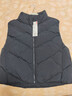 優(yōu)衣庫女裝PUFFTECH空氣棉服短背心/時(shí)尚背心馬甲秋冬新款479210 09 黑色 L 曬單實(shí)拍圖